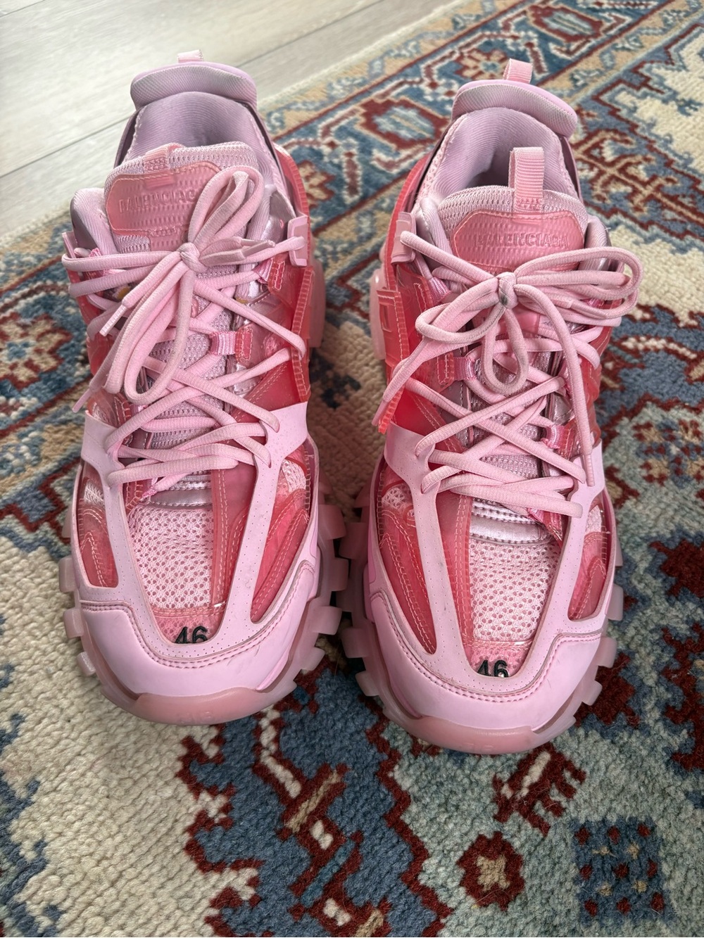 Balenciaga Pink Track shoes men’s size 46(13) used in great condition